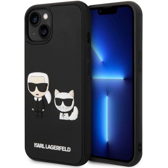 Θήκη Apple iPhone 14 Plus - Karl Lagerfeld Choupette MagSafe - Black (KLHCP14M3DRKCK) image 0