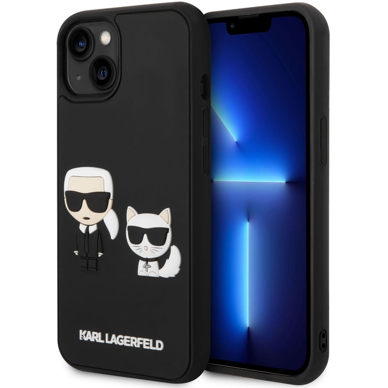 Θήκη Apple iPhone 14 Plus - Karl Lagerfeld Choupette MagSafe - Black (KLHCP14M3DRKCK)