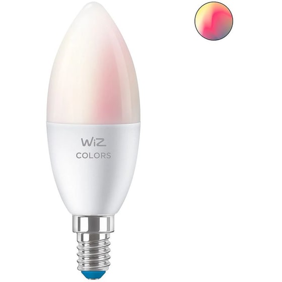 Έξυπνος Λαμπτήρας LED WiZ C37 E14 40W - Θερμό Λευκό image 2