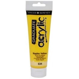 Daler Graduate Acrylic 120ml Naples Yellow