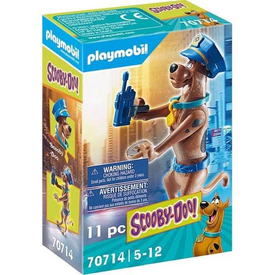 PLAYMOBIL® Scooby-Doo! Συλλεκτική Φιγούρα Scooby Αστυνομικός (70714) image 0