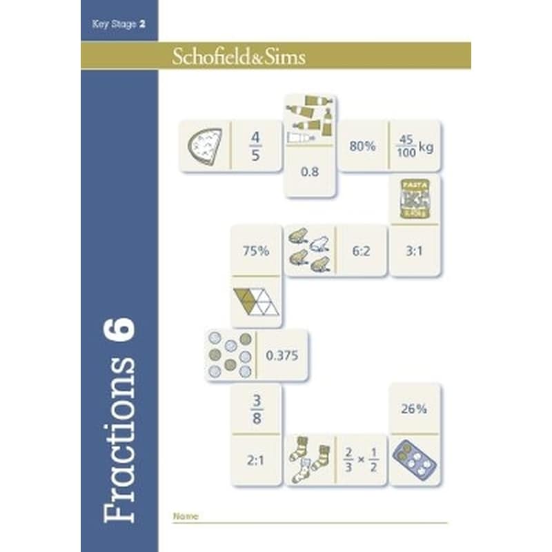 Fractions, Decimals and Percentages Book 6