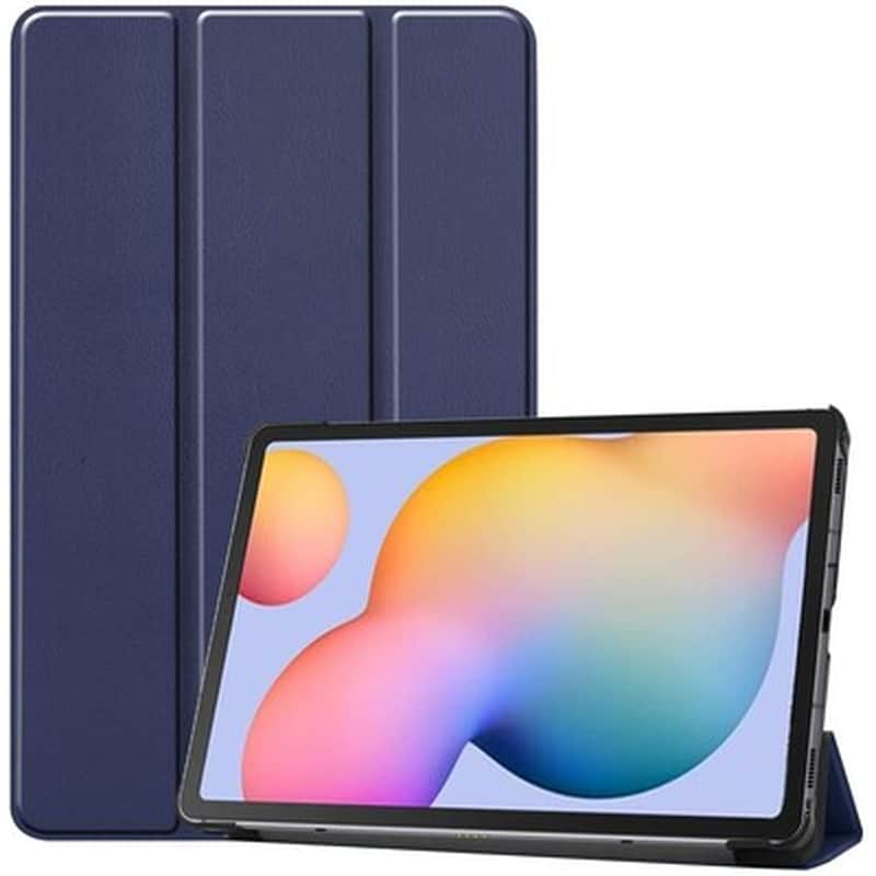 OEM Θήκη Tablet Samsung Galaxy Tab S6 Lite - Oem Trifold Flip Cover - Blue