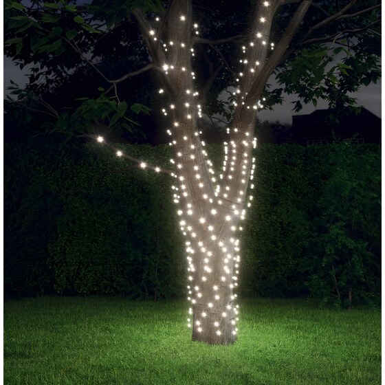 Χριστουγεννιάτικα Λαμπάκια VidaXL 200 LED 2 Τεμάχια - Λευκό Ψυχρό image 1