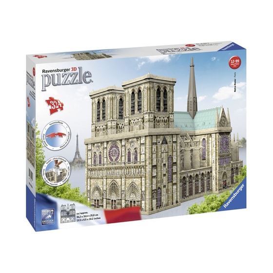 3D Παζλ Ravensburger Παναγιά Των Παρισίων image 1