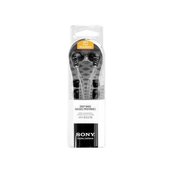 Ακουστικά Sony Μαύρο MDR-EX37BB image 1