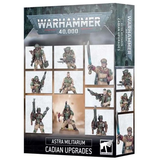 Astra Militarum: Cadian Upgrades Warhammer 40k GAMES WORKSHOP image 0