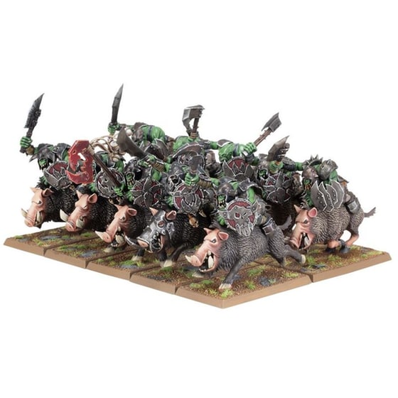 Orc And Goblin Tribes Orc Boar Boyz Mob Warhammer: The Old War GAMES WORKSHOP image 2