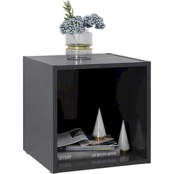 Έπιπλα Τηλεόρασης Vidaxl από Μοριοσανίδα 4 τμχ  37x35x37cm  - Γκρι image 6