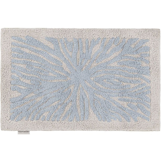 Πατάκι Μπάνιου Guy Laroche Opus Ορθογώνιο Βαμβακερό 55x85 cm - Γαλάζιο image 0