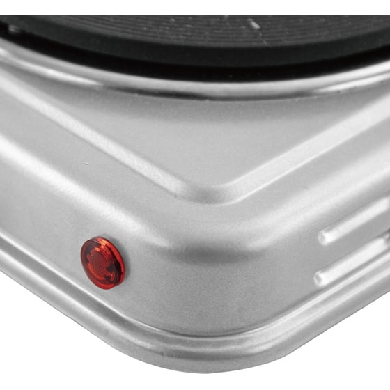 LEXICAL LHP-2710 1000 W Επιτραπέζια Εστία  Ασημί image 2