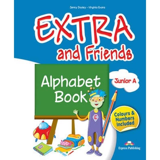 Extra and Friends Junior A Alphabet Book (Greece) image 0