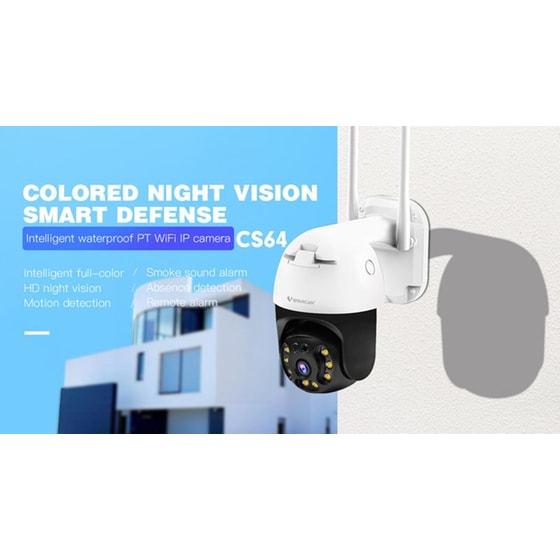 Ασύρματη IP Camera Vstarcam CS64 1080p Full HD Dome με WiFi & Αδιάβροχη προστασία image 3