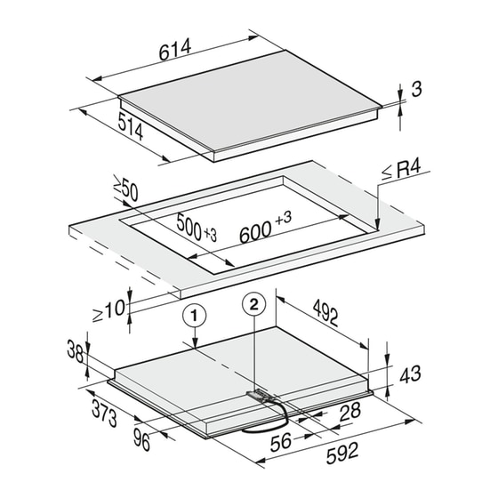 MIELE H2455B D O & KM 6521 FR 76 Lt Μαύρο Eντοιχιζόμενο Σετ Φούρνος και Εστία image 12