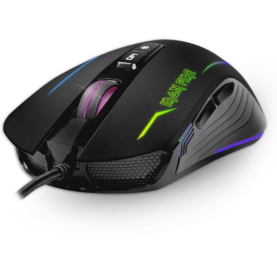 NOD Iron Fire RGB Gaming Ενσύρματο Ποντίκι Μαύρο image 4