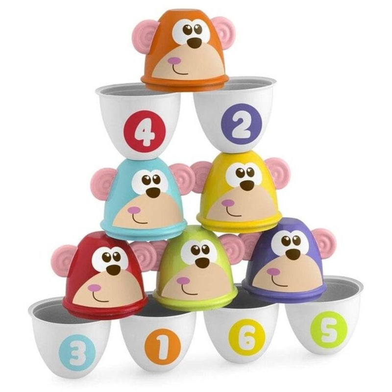 Παιχνίδι Δραστηριοτήτων Στοίβαξης Chicco Bowling (Z01-05228-00) (18+ μηνών)