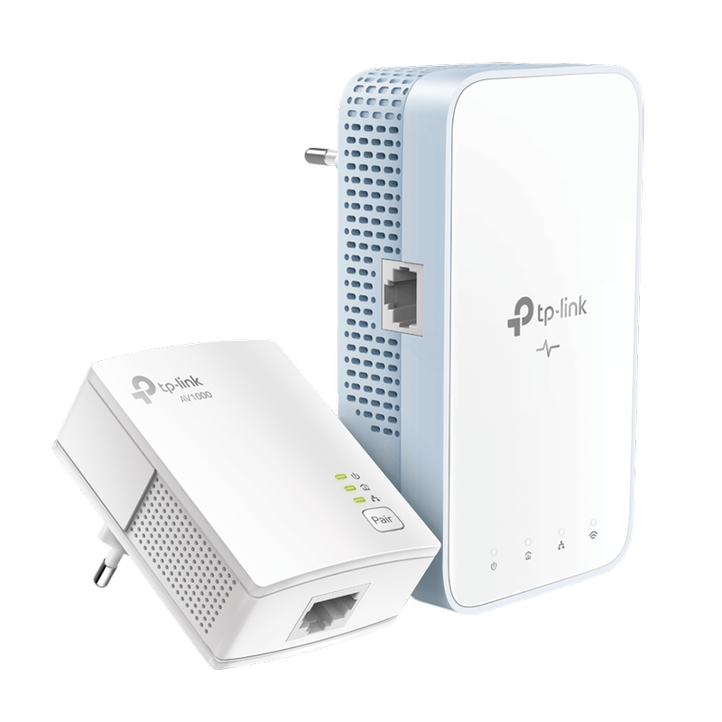 TP-LINK TP-LINK TL-WPA7517 KIT Powerline Διπλό Kit Ασύρματη Σύνδεση έως 1000Mbps με WiFi 5 και 1 Θύρα Ethernet