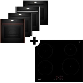 NEFF B29CR3AY0 & T36FBE1L0 71 Lt Eντοιχιζόμενο Σετ Φούρνος και Εστία