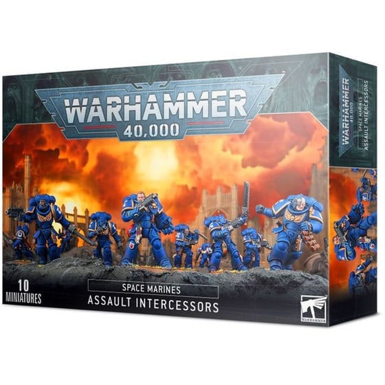 Space Marines: Assault Intercessors Warhammer 40k GAMES WORKSHOP image 0