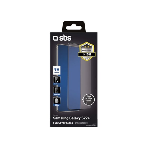 Προστατευτικό οθόνης Samsung Galaxy S22+ - Sbs Full Cover Tempered Glass Protector image 0