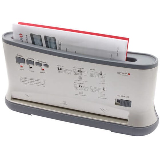 Βιβλιοδετικό θερμοκολλητικό πλαστικοποιητής Olympia TBL 1300 COMBO image 3