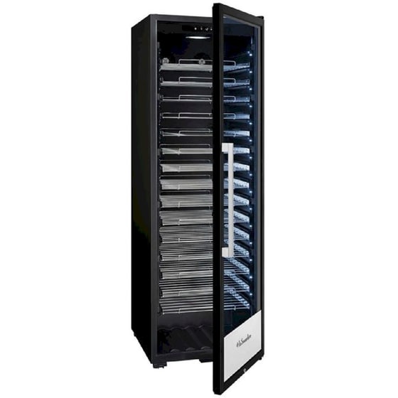 LA SOMMELIERE PRO 160N για 152 Μπουκάλια Μαύρο Συντηρητής Κρασιών image 6