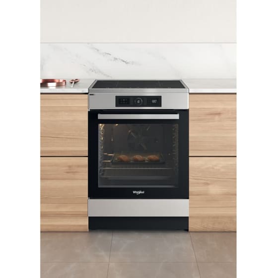 WHIRLPOOL WS68IB8ACX/F 83 Lt Inox Ηλεκτρική Κουζίνα Επαγωγική image 6