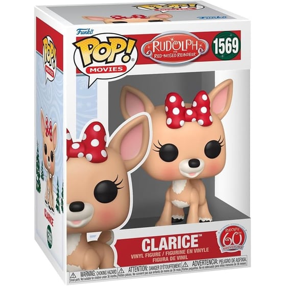 Funko Pop! Movies - Rudolph The Red-Nosed Reindeer - Clarice #1569 image 1