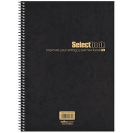 Τετράδιο Σπιράλ SALKO Β5 4 Θεμάτων Select Μαύρο (1 Τεμάχιο)