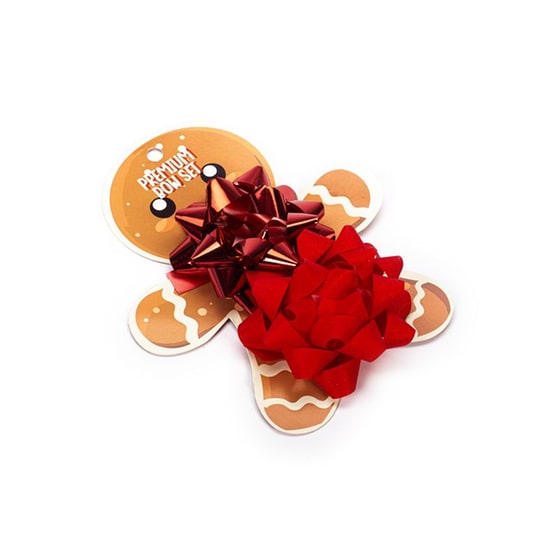 Κορδέλα Xmas Tri-Coastal Gingerbread Man image 2