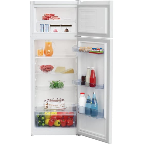 Δίπορτο Ψυγείο BEKO RDSA240K35WN 223 Lt με LED φωτισμό και Αναστρέψιμη πόρτα - Λευκό image 3