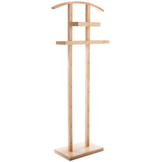 Καλόγερος Ρούχων Ρούχων/Σταντ Μπάνιου 11 Θέσεων Spitishop Bamboo 44.5x22x113 cm - Μπεζ image 0