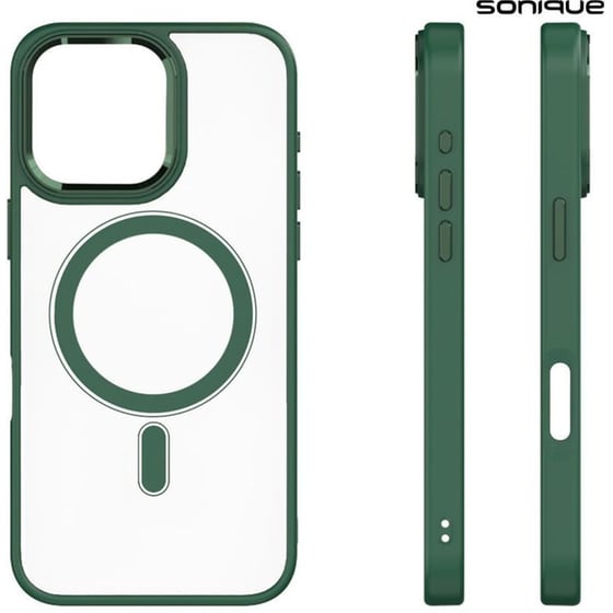 Θήκη Apple iPhone 16 Pro - Sonique Magnetic MagMetal - Green image 0