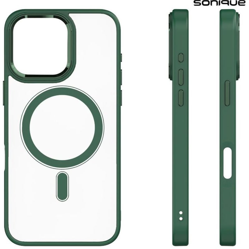 Θήκη Apple iPhone 16 Pro - Sonique Magnetic MagMetal - Green