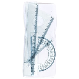Σετ Όργανα Γεωμετρίας Justnote 20 cm (4 Τεμάχια)