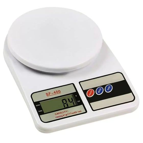 RUHHY 24174 1gr/10kg Λευκή Ψηφιακή Ζυγαριά Κουζίνας image 0