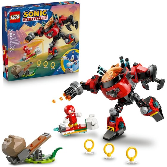 LEGO® Sonic the Hedgehog™ Knuckles vs. Εξωστολή Egg Crusher του Dr. Eggman (77005) image 6