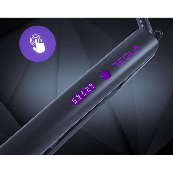 TESLA STH300BP Ισιωτικό Μαλλιών Μαύρο-Μωβ image 6