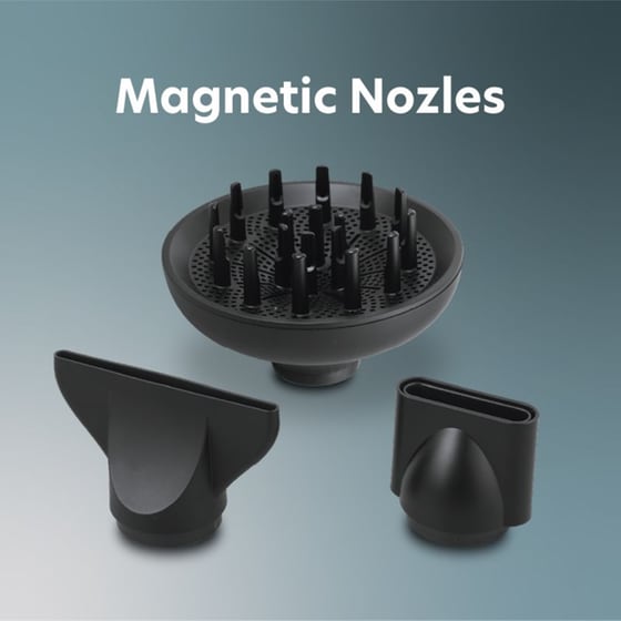 Σεσουάρ Μαλλιών IQ HD-1275 1900 W Μαύρο image 2