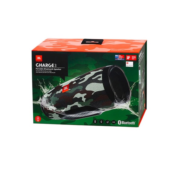 Ασύρματα Φορητά Ηχεία JBL Charge 3 Camouflage image 2