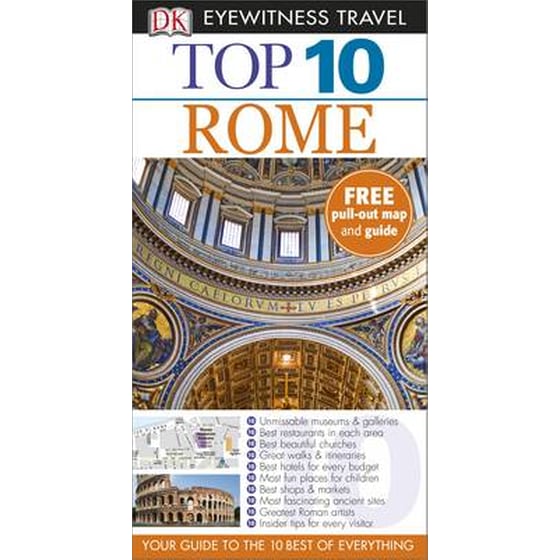 DK Eyewitness Top 10 Travel Guide- Rome image 0