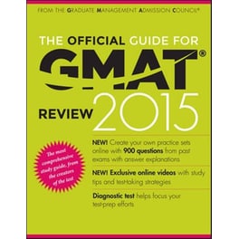 The Official Guide for GMAT Review 2015 with Online Question Bank and Exclusive Video