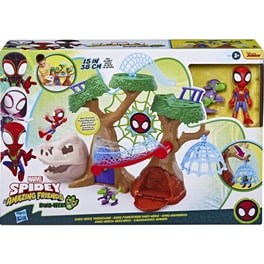 Hasbro Spiderman Marvel Spidey And His Amazing Friends Dino Webs Playset