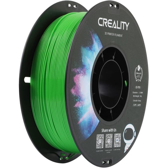 Creality Νήμα 3D Εκτυπωτή TPU Filament 1 kg 1.75mm - Green image 0