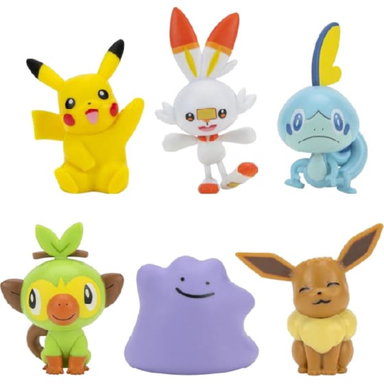 Σετ Pokemon Φιγούρες Battle Figure Multi-Pack 6 Τμχ (5cm) (JW002469) image 1