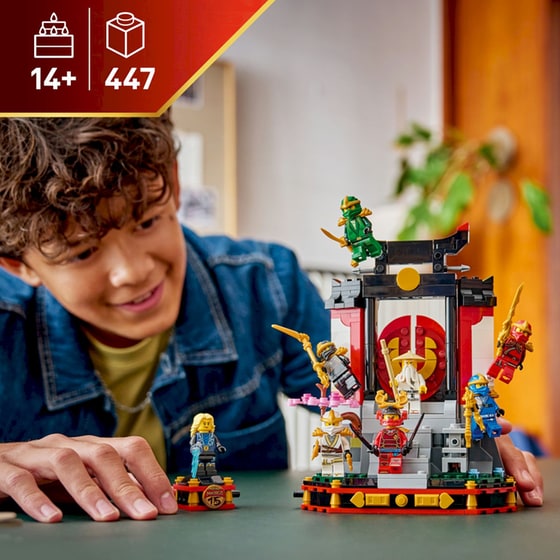 LEGO® NINJAGO® Διακοσμητικό με Χαρακτήρες Νίντζα 15η Επέτειος (71866) image 2