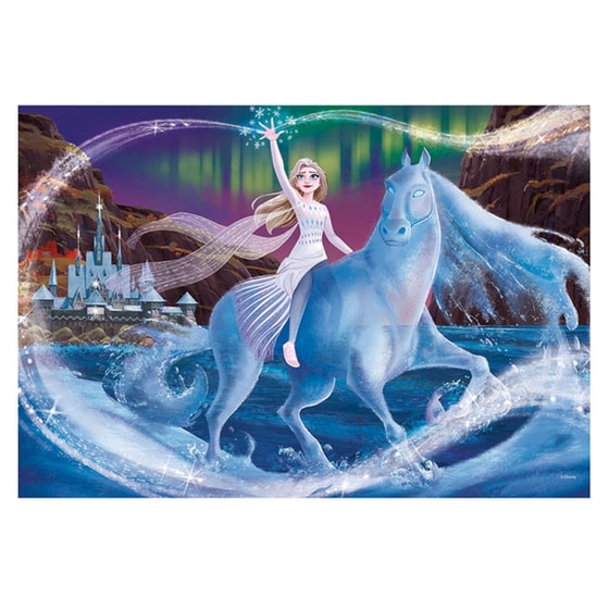 Παιδικό Παζλ Clementoni Glowing Lights Frozen 2 (104 Κομμάτια) image 2