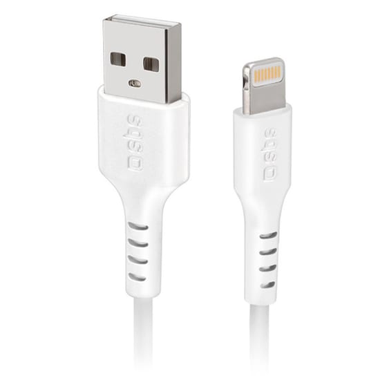 Καλώδιο δεδομένων Sbs Usb to Lighting 3m - White image 0
