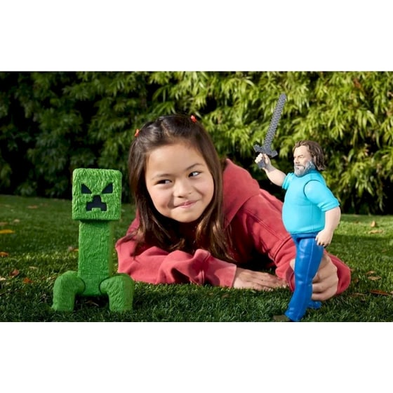 Φιγούρες Minecraft Movie Μεγάλες - Steve & Creeper 2 Τμχ Τυχαία Επιλογή Σχεδίου image 7