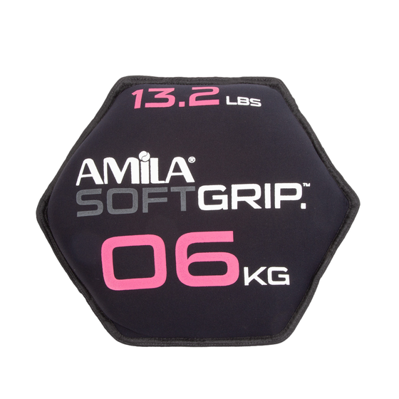 Δίσκος Βαρίδιο Amila 90753 Soft Grip - 6 kg image 0